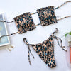 Sandy's Pleated Bandeau Bikini