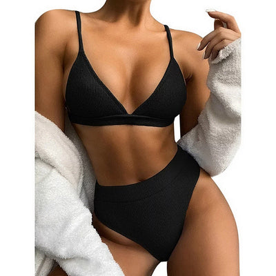 Stacy's High Waisted Bikinis
