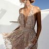 Saphire's Sequined  Party Dress