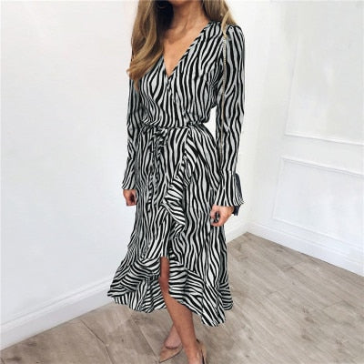 Mia's Zebra Dress