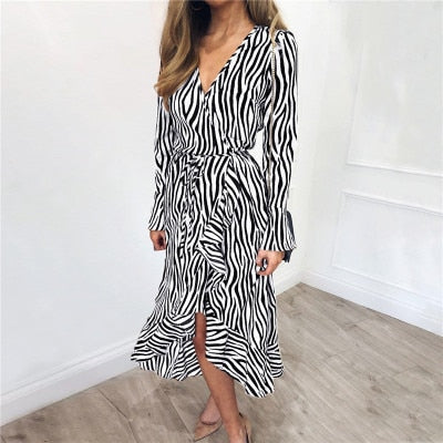 Mia's Zebra Dress