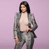 Ava's Snake-Print Suit